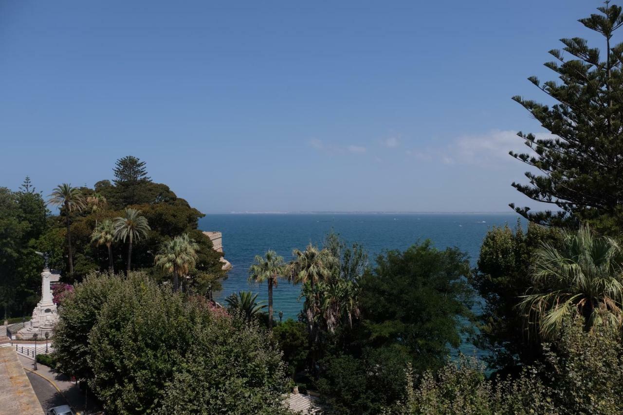 Fabuloso Atico Con Vistas Al Mar Cádiz Exteriör bild